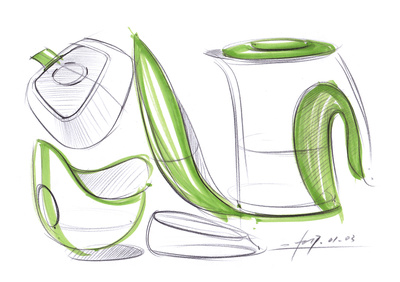 2017產品設計手繪日記 一月一日一畫的軟件開發之旅